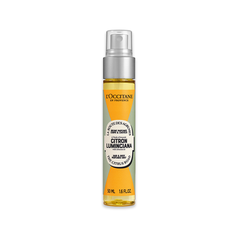 Spray Perfumado Corpo e Cabelo Amêndoa Citron Luminciana
